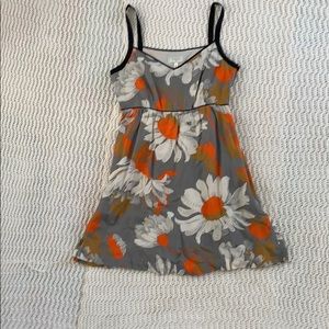 Silk mid length dress from Anthropologie